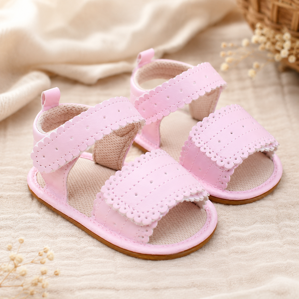 Baby Pink Sandals