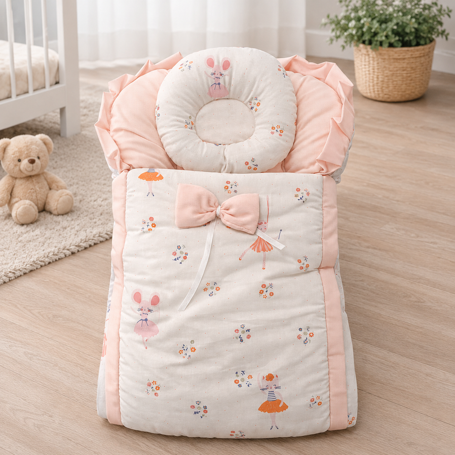 Blush Blossom Baby Nest