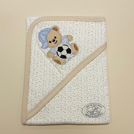 Tiny Goalkeeper Baby Wrapping Sheet
