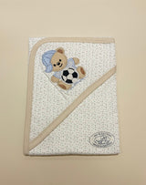 Tiny Goalkeeper Baby Wrapping Sheet