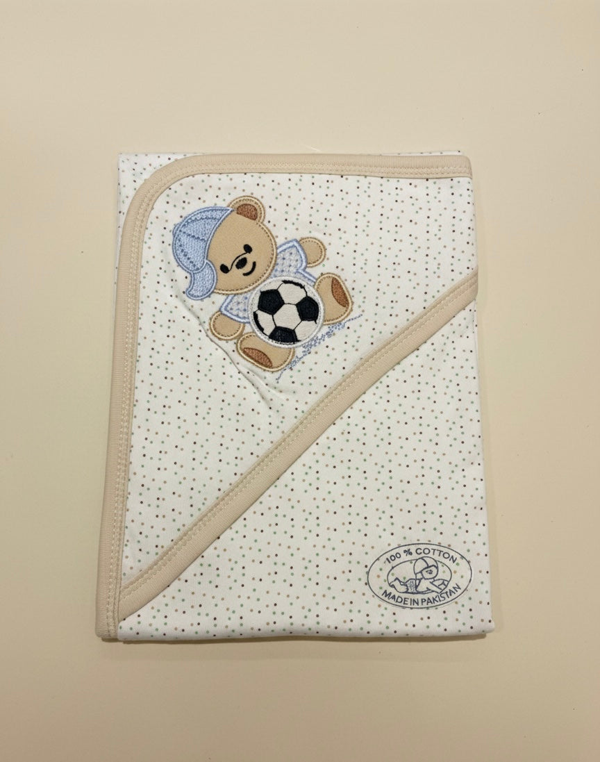 Tiny Goalkeeper Baby Wrapping Sheet