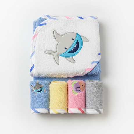 Ocean Friends Bath Towel Set