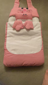 Cute Bunny Baby Sleeping Nest – 100% Soft Cotton