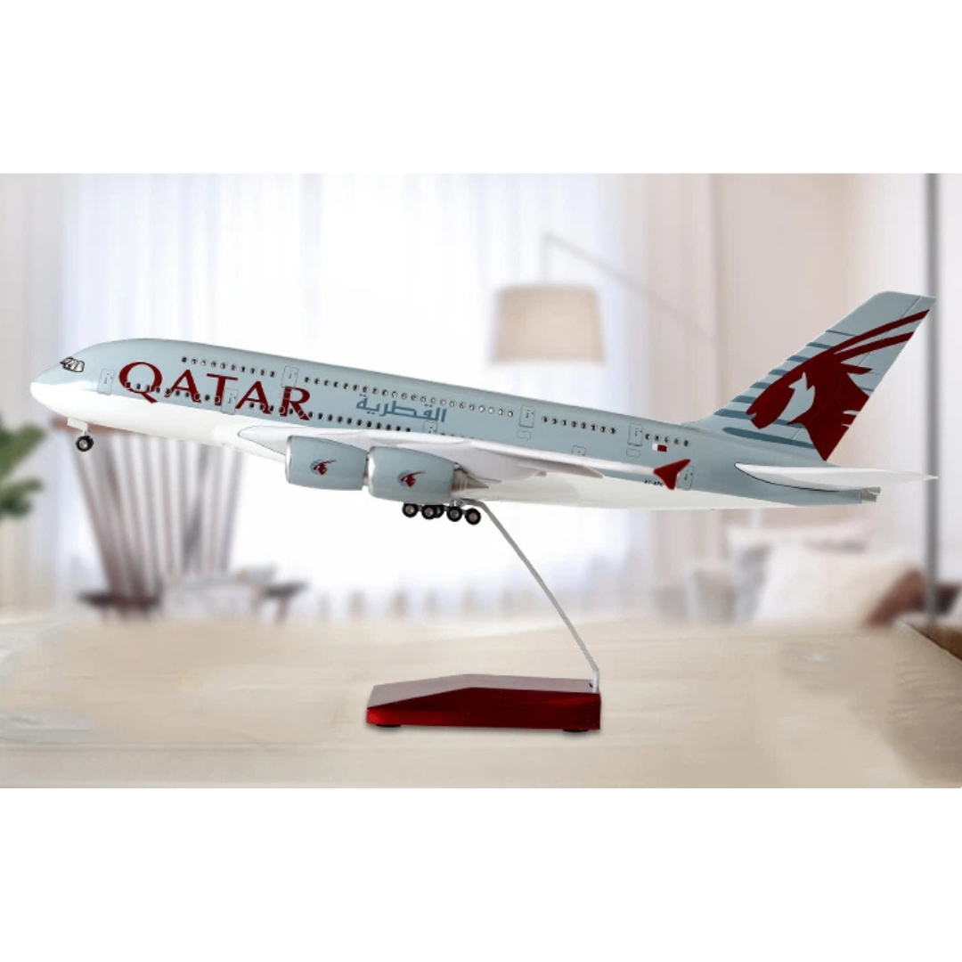 Qatar Airplane Model