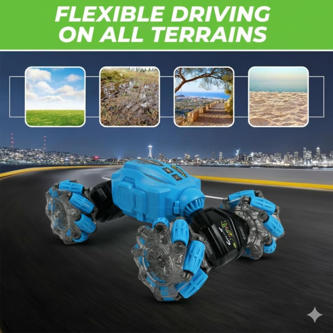 Twisting Stunt Car