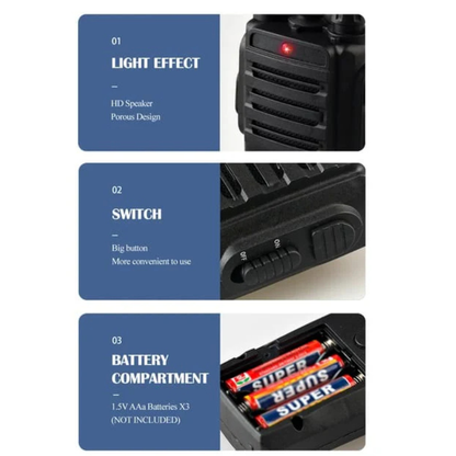 Kids Walkie Talkie